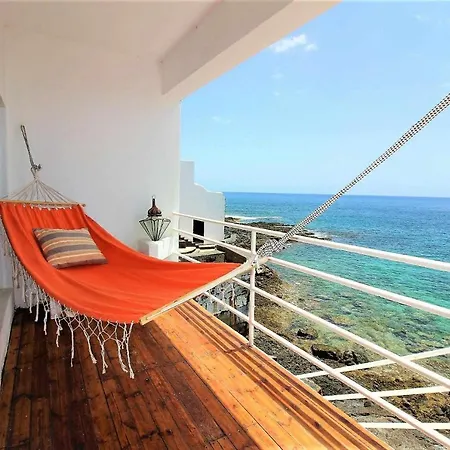 샬레 Casa Corales Junto Al Mar En